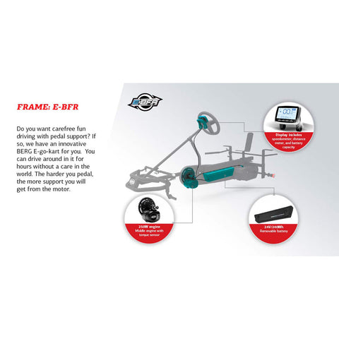 Image of Berg X-Treme XXL BFR Pedal Kart