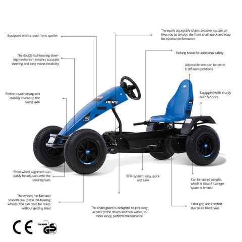 Image of Berg XXL B. Super E-BFR Pedal Kart